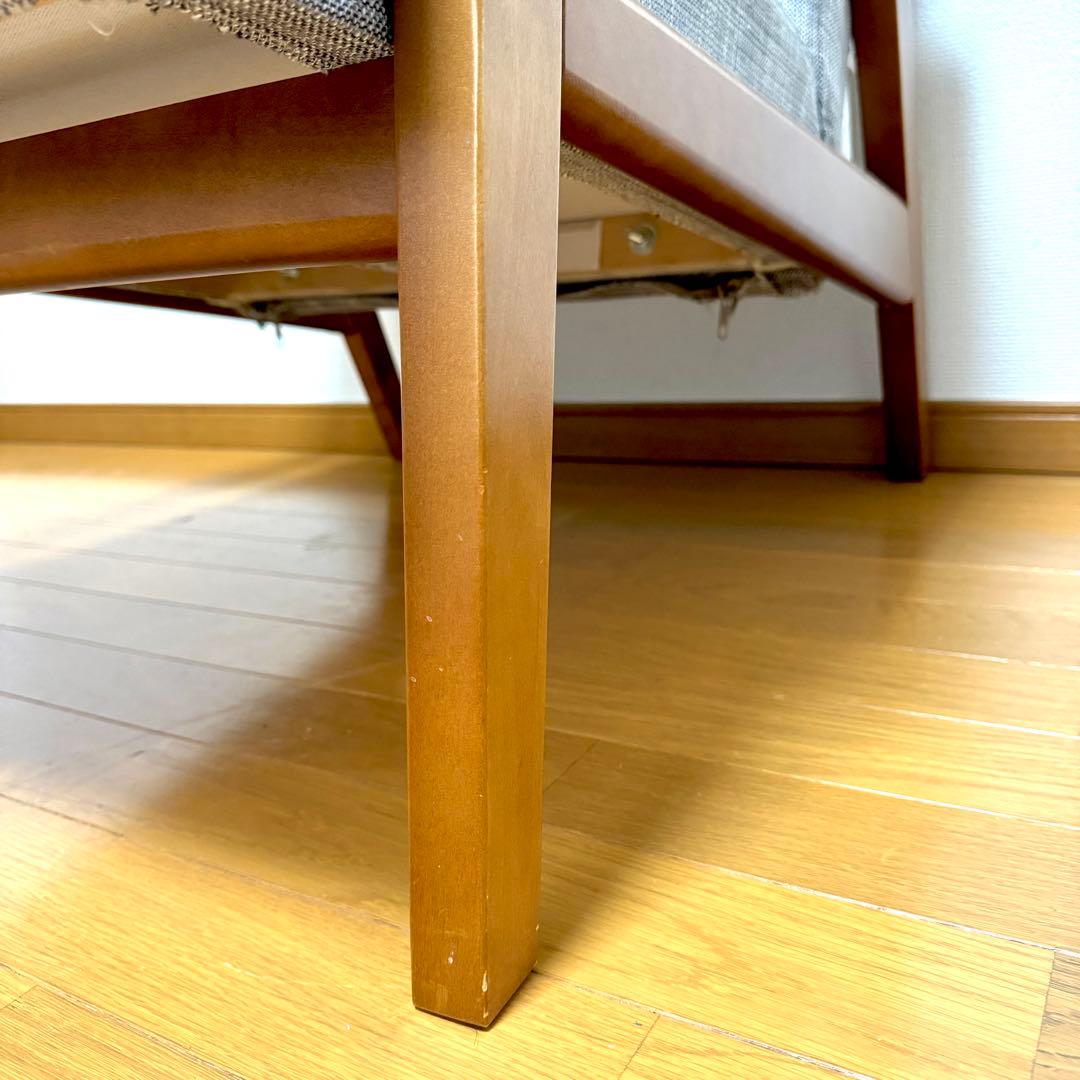 【送料込み】IKEA EKENÄSET エーケネーセット １人掛けソファ グレー