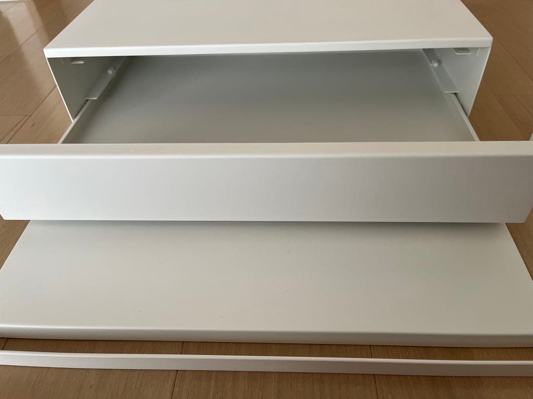 山崎実業 ツーウェイ キッチン家電下引出し＆スライドテーブル