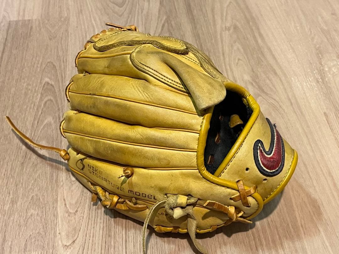 ◆超稀少！◆NIKE 軟式グローブ 少年用 松坂選手モデル！グラブレース交換済！