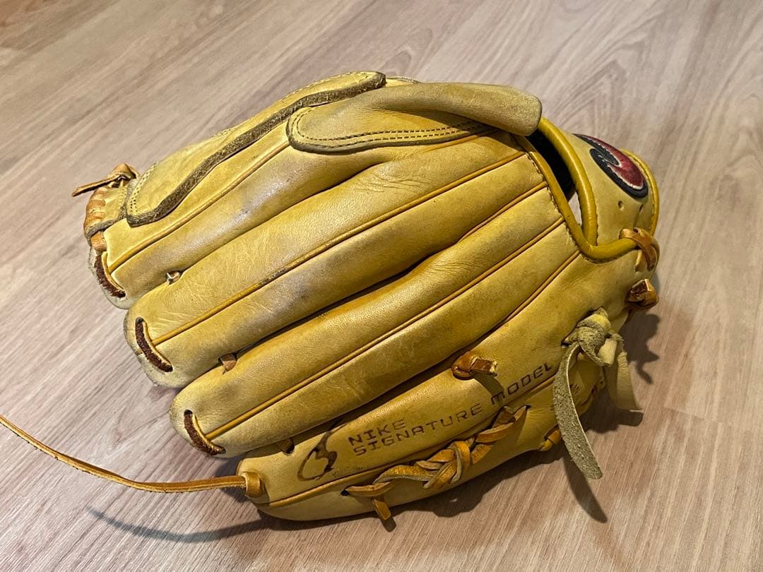◆超稀少！◆NIKE 軟式グローブ 少年用 松坂選手モデル！グラブレース交換済！
