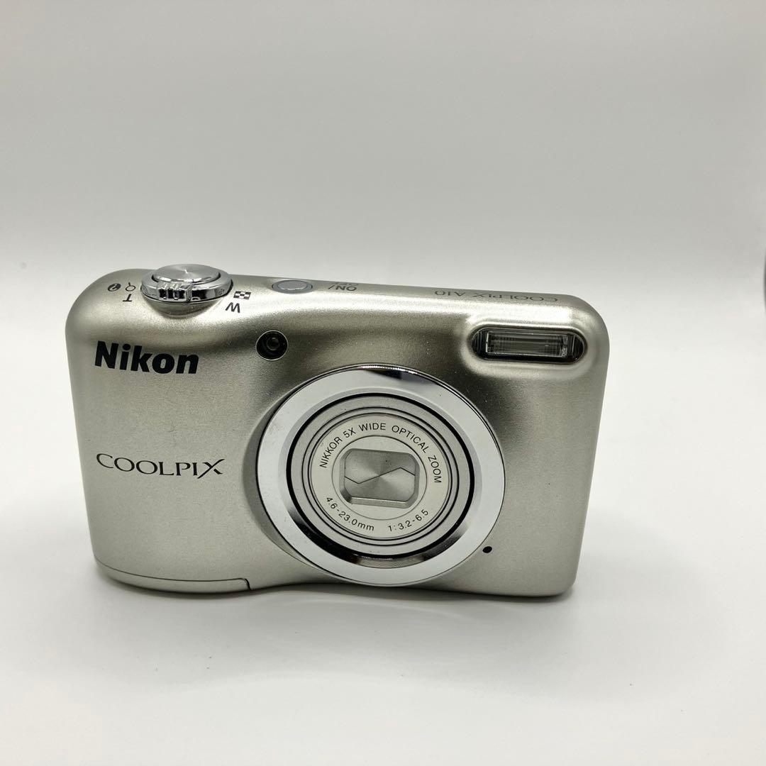 【美品・動作品】Nikon COOLPIX A10 コンデジ 単三電池式 箱付