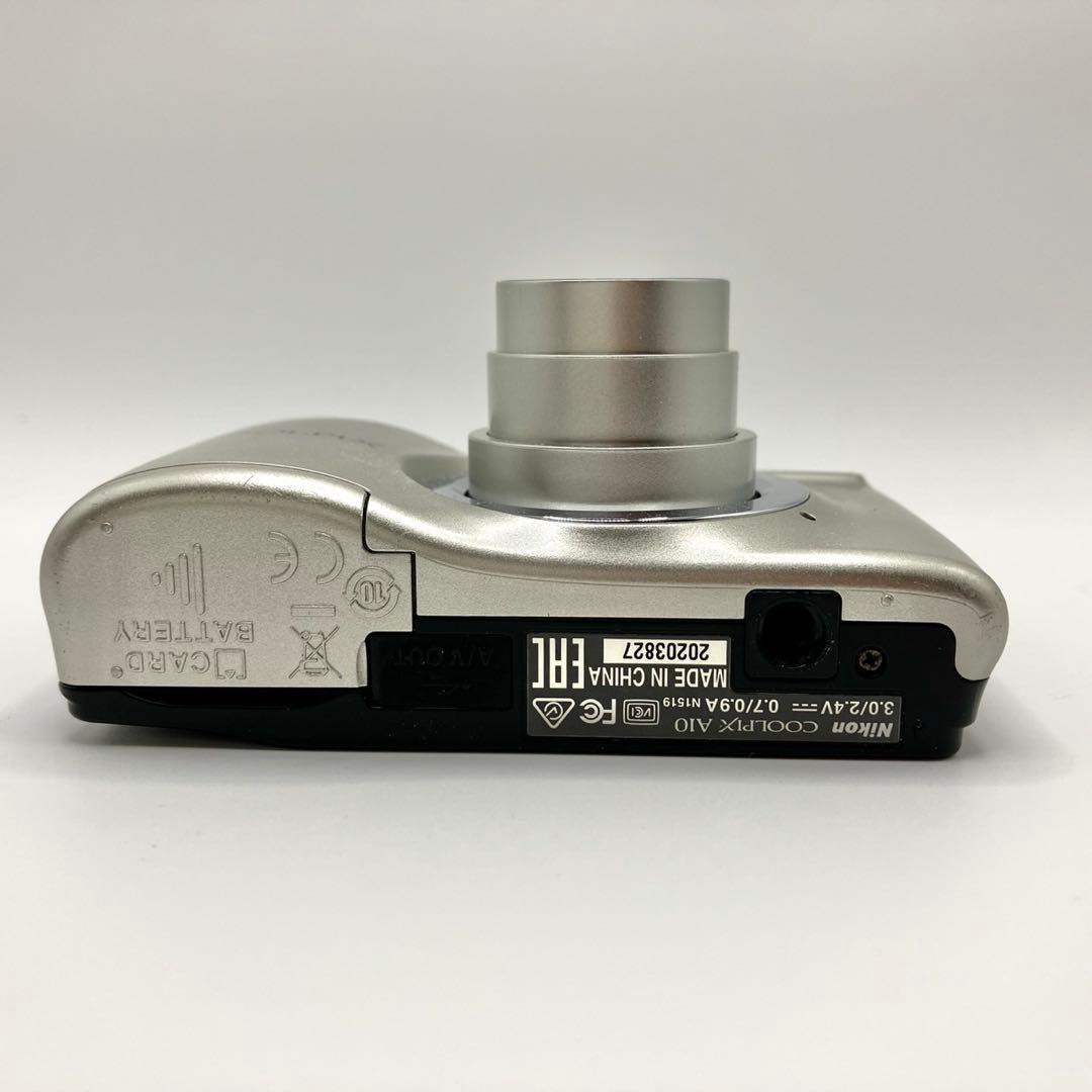 【美品・動作品】Nikon COOLPIX A10 コンデジ 単三電池式 箱付