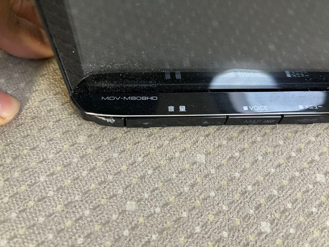 KENWOOD カーナビ タッチスクリーン MDV-M808HD
