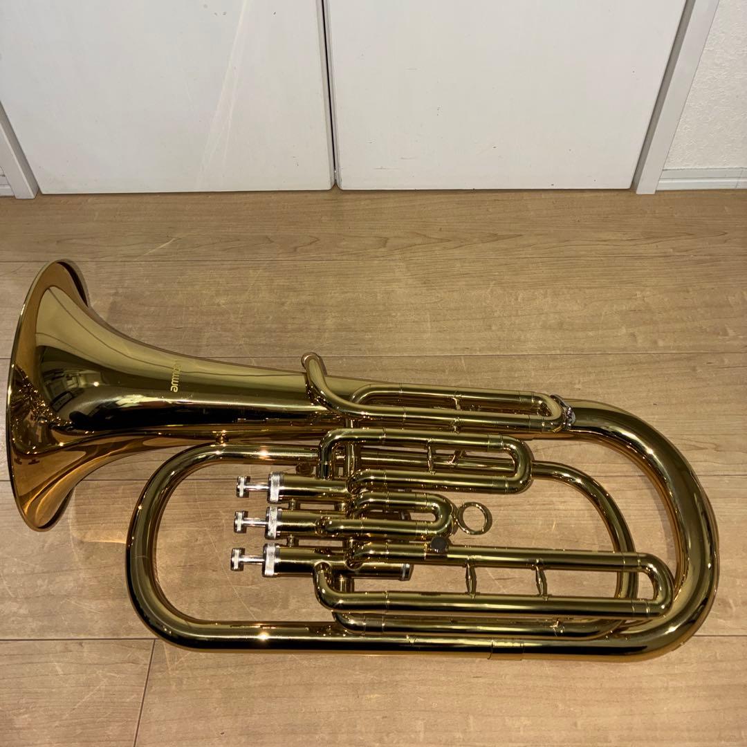 希少　美品　メンテ済み　amoon ユーフォニアム 本体 ケース付き