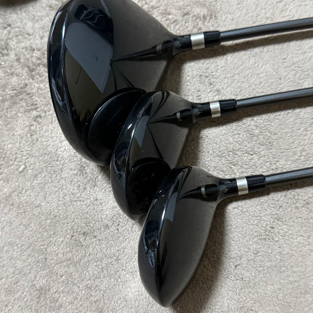 【ゴルフバッグ付】Fitway ゴルフクラブセット 11本+クラブ2本付