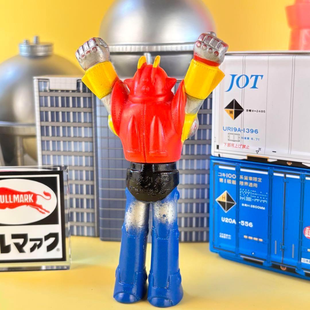 ブルマァク UFO戦士 ダイアポロン / 110㎜/ 万歳ポーズ 当時物