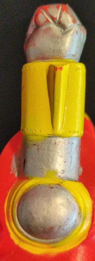 ブルマァク UFO戦士 ダイアポロン / 110㎜/ 万歳ポーズ 当時物