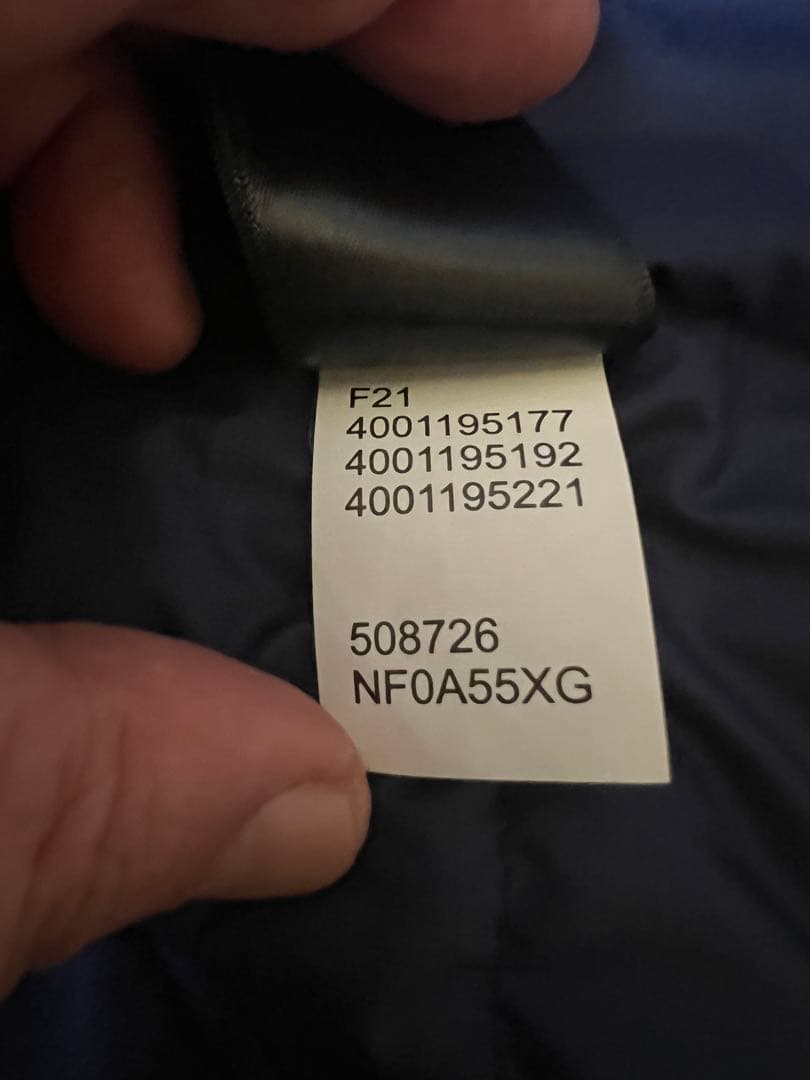 ノースフェイスダウンジャケット　NF0A55XG