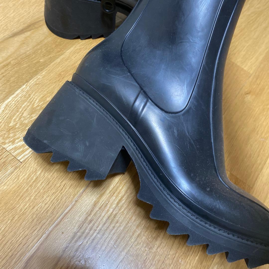 Chloé ブラック レインブーツ