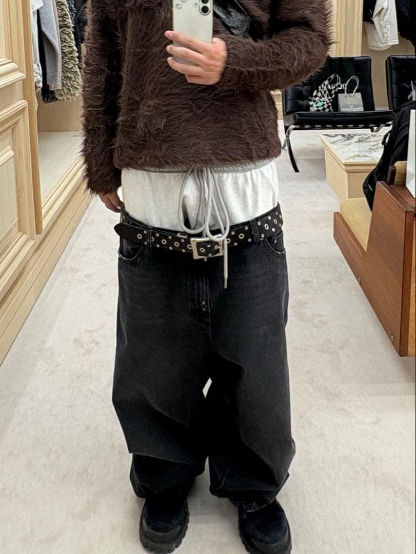 パンツ Natasha Zinko wide leg geans