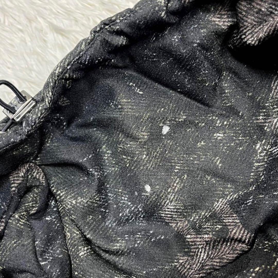 ヘルノ　ジャガードカモフラ フーデッドダウンジャケット フード着脱可