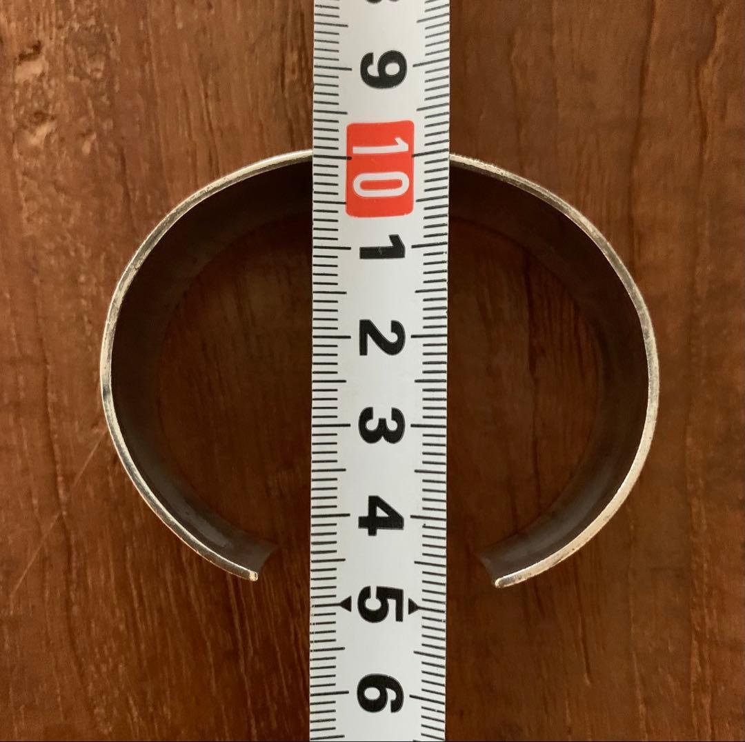 ユニセックス ナバホ族 希少ANDY CADMAN シルバー925 バングル