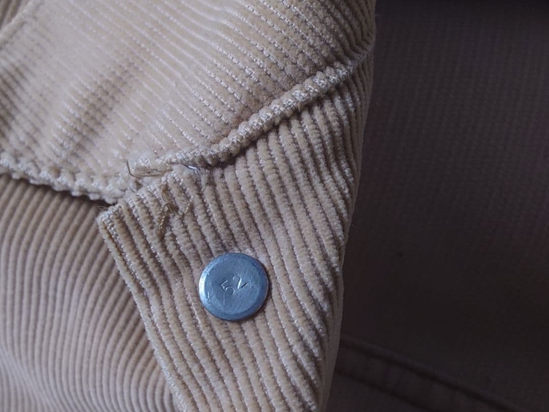 70s Levis 70505 コーデュロイ ジャケット 42サイズ