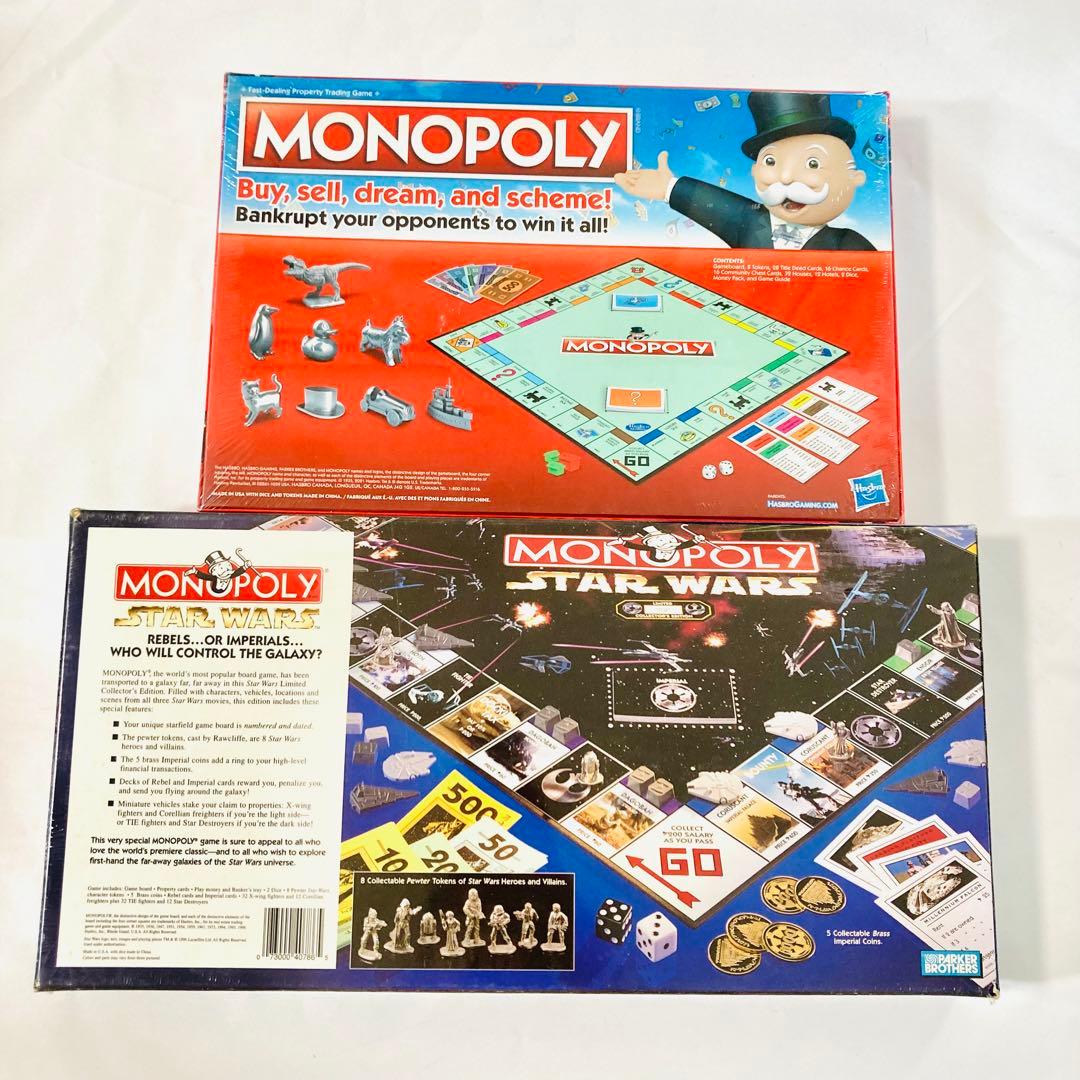 未開封】モノポリー +スターウォーズ コレクターズエディション ボード