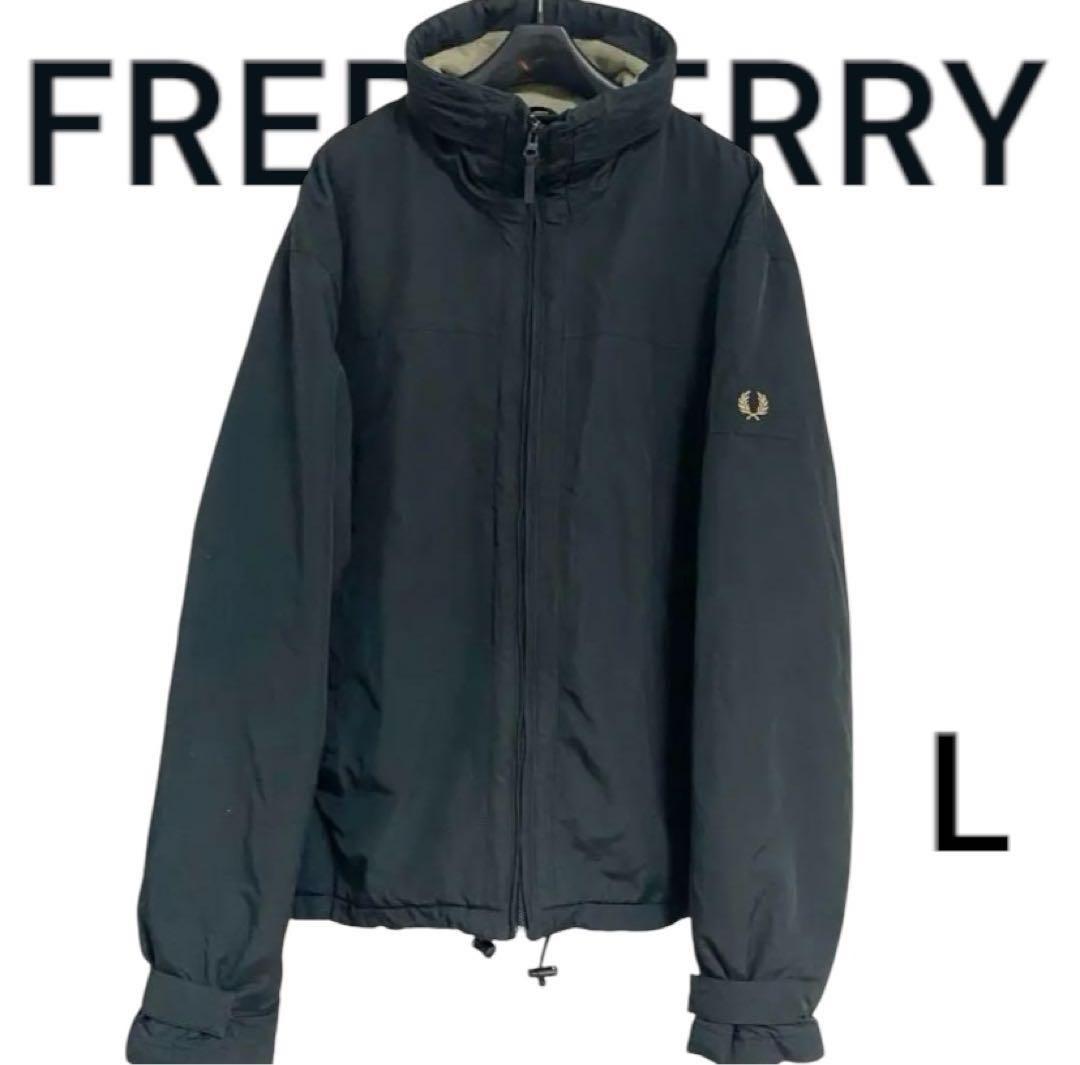 古着FRED PERRY ブルゾン ジャケット ブラック 黒 - メルカリ