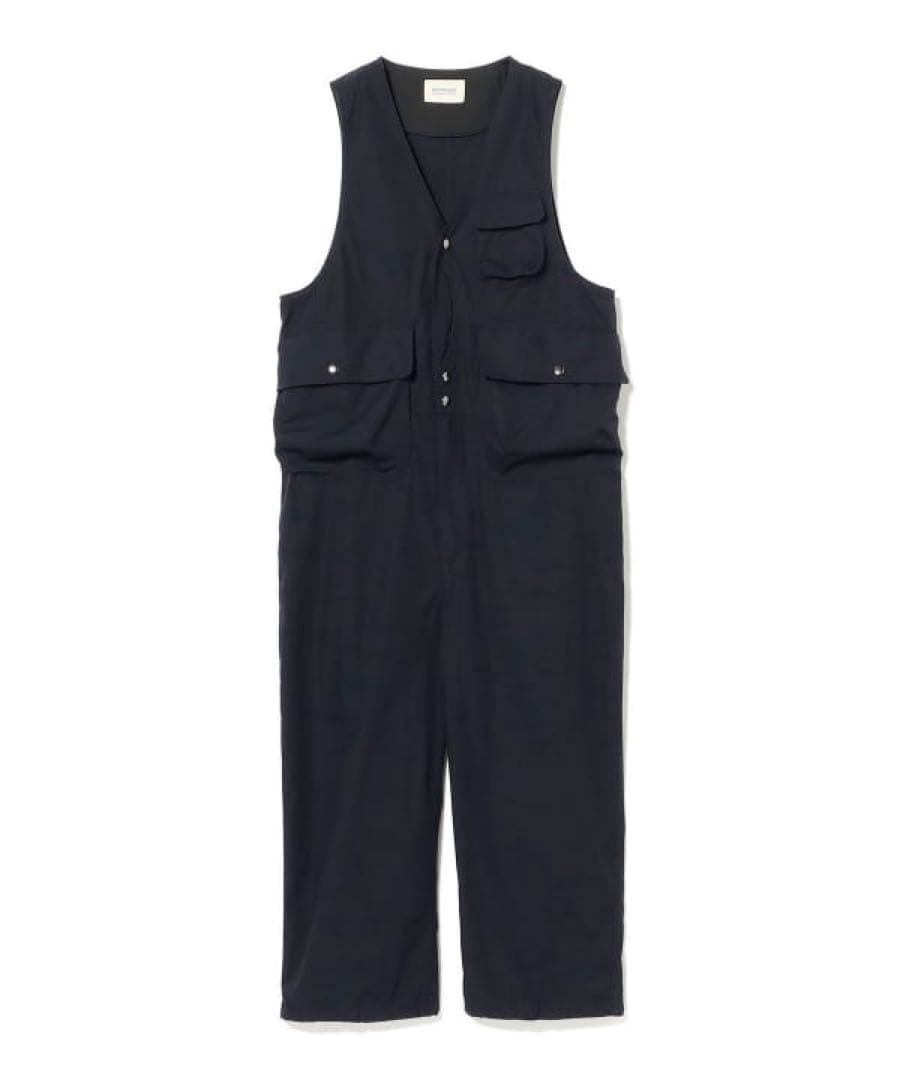 beams boy コットンウェザー　ハンティングベスト　オールインワン