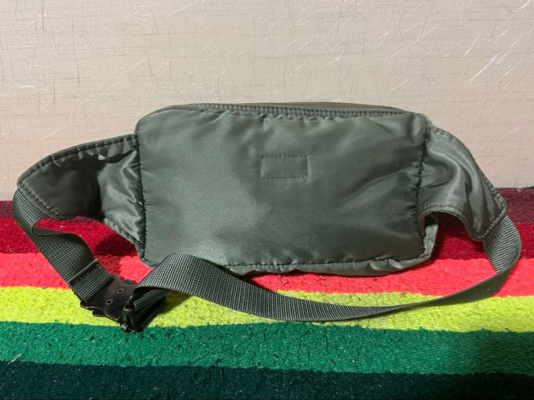 美品 PORTER タンカー ウエスト バック セージグリーン 旧モデル
