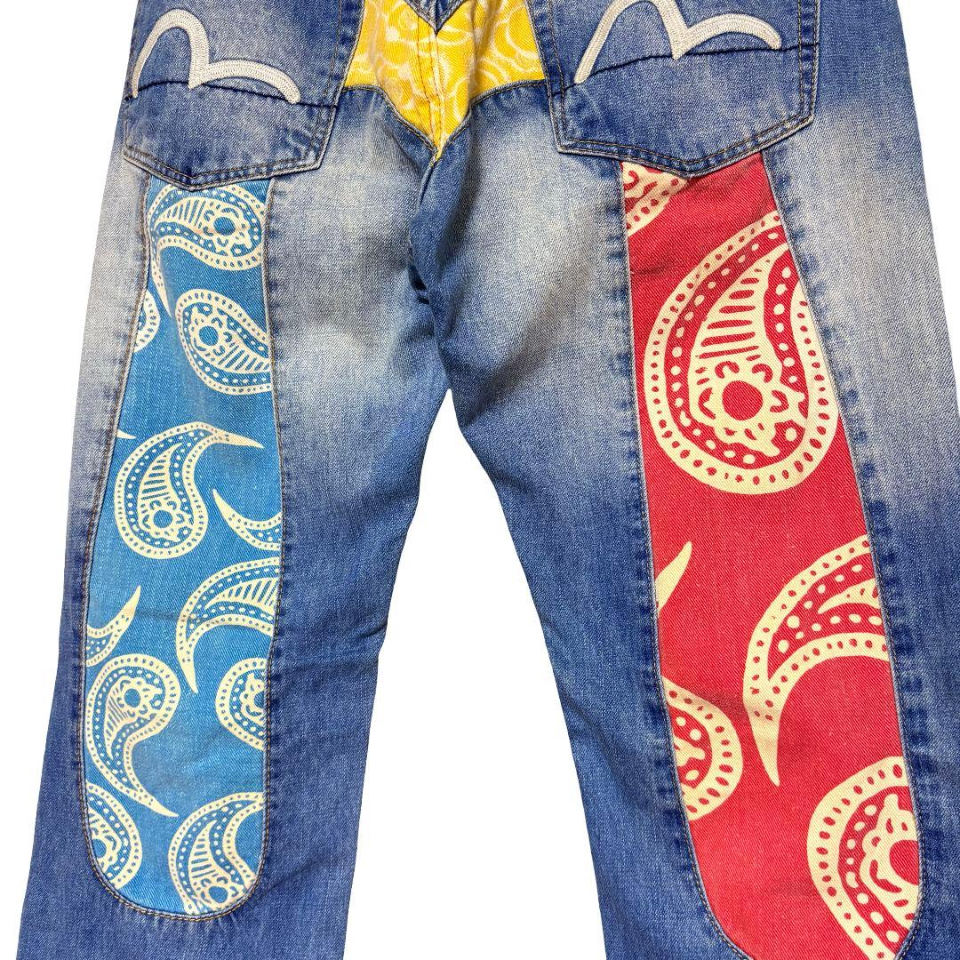 EVISU Bandana Daicockストレートデニム