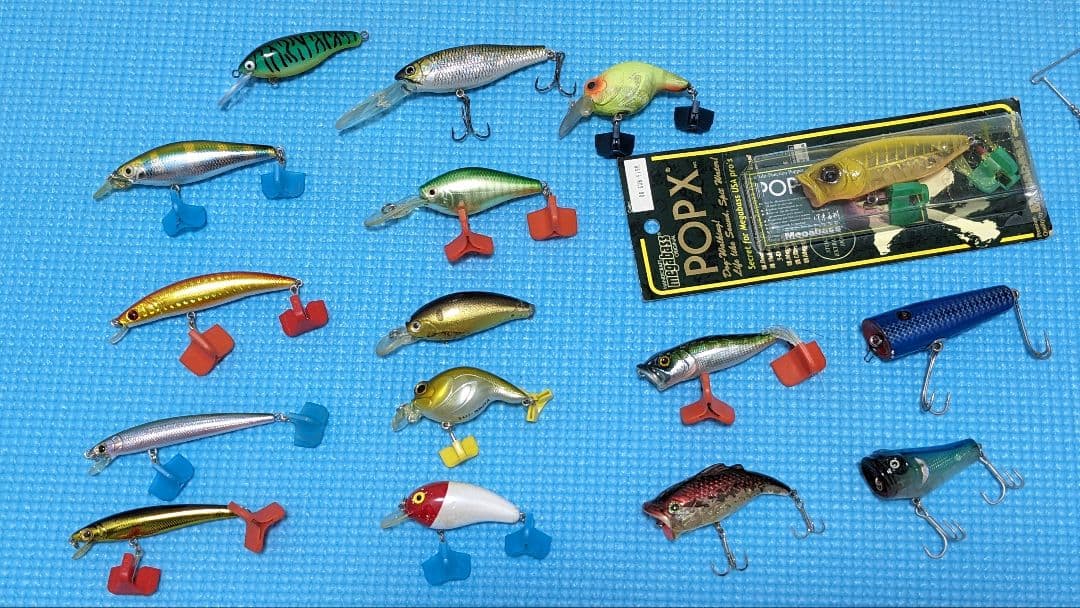 ☆美品【ハードルアー 全40点以上】バス釣りタックルケースおまけ