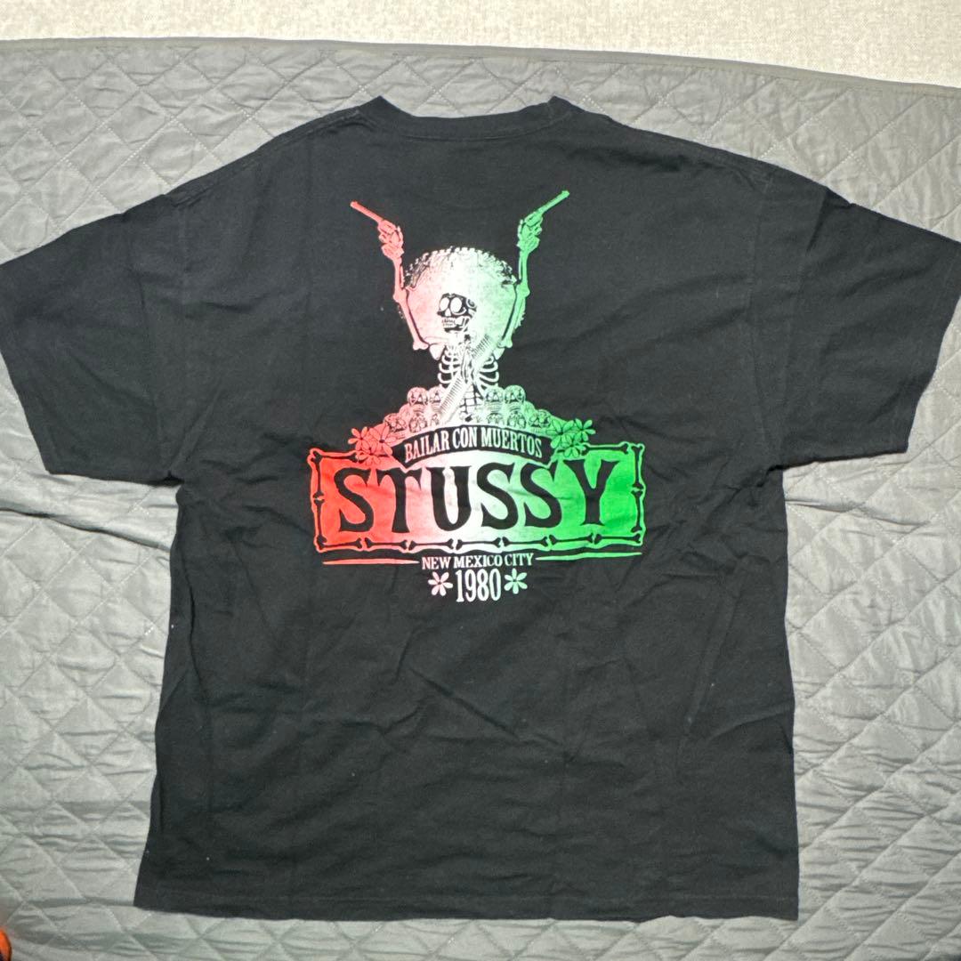 STUSSY グラフィックTシャツ XL ブラック - メルカリ