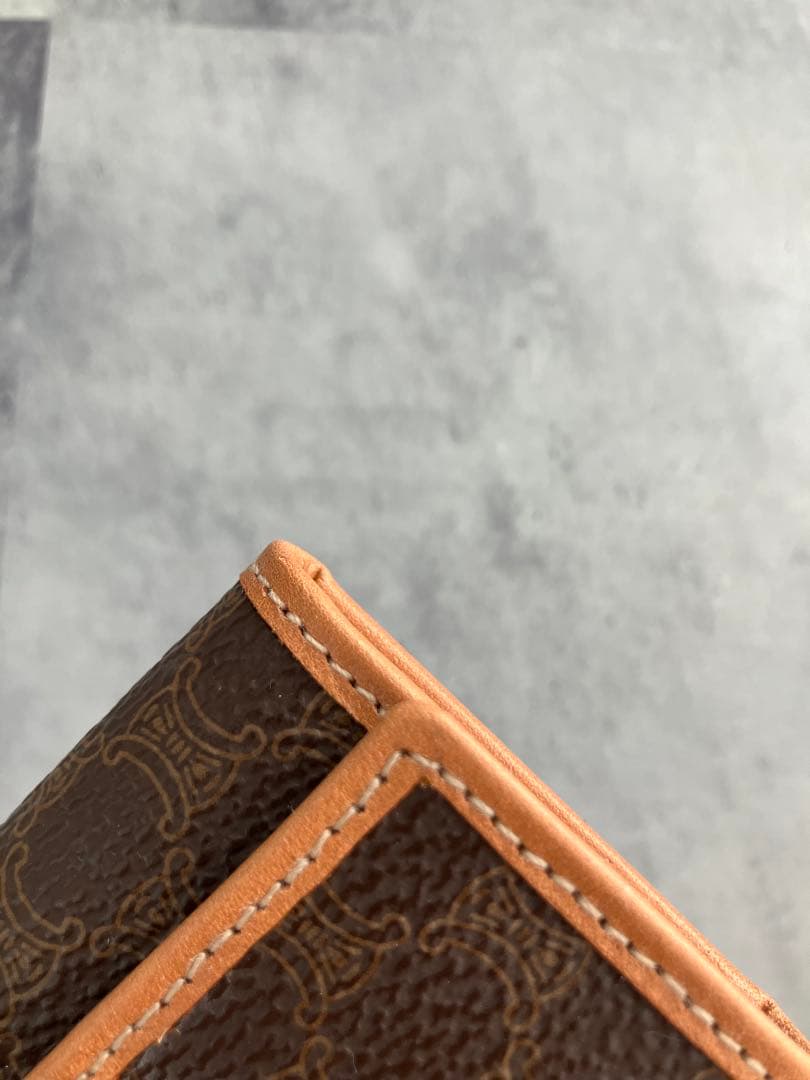 【箱付】CELINE マカダム柄 キーケース