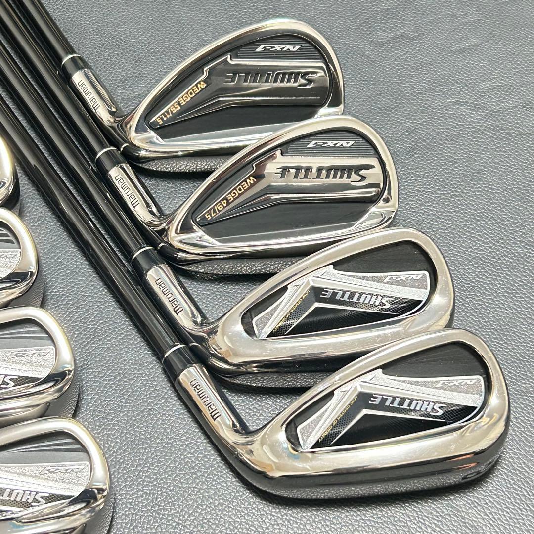 マルマン SHUTTLE NX-1 アイアン9本 超希少 フル構成 美品