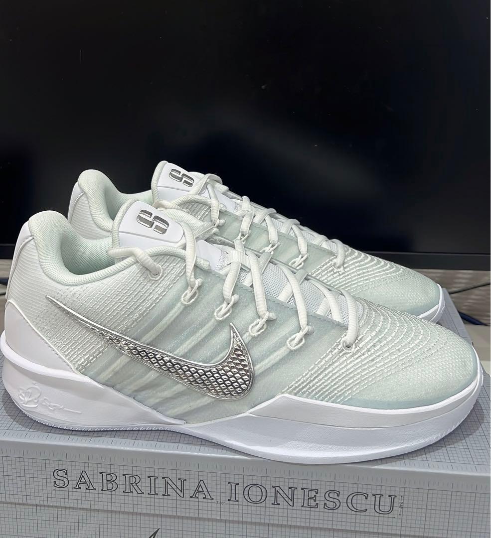 シューズ(男性用) Nike Wmns Sabrina 3 White/Mint Foam