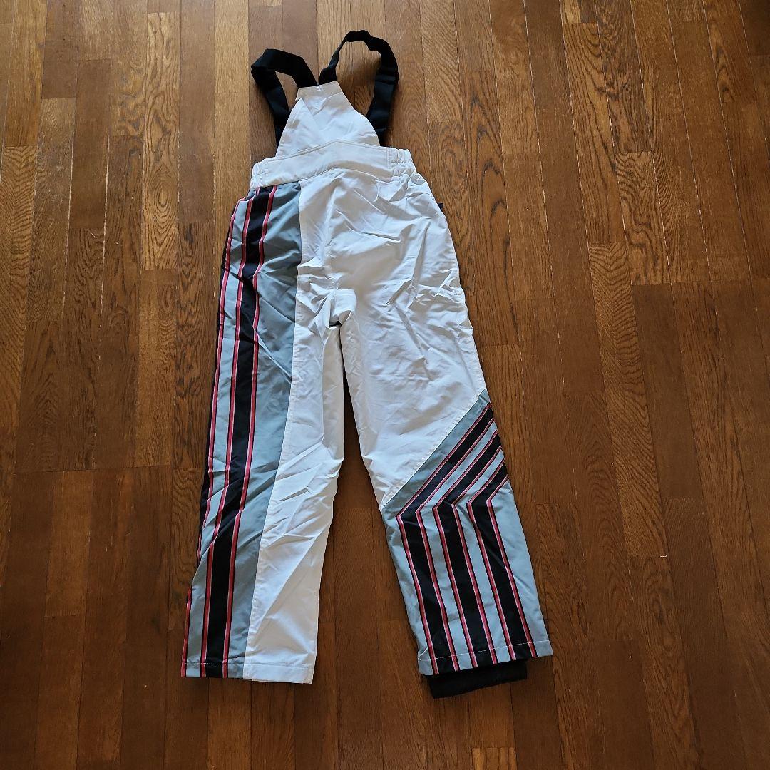 adidasアディダス　スノーボード　スキーウェア上下セットS白×黒×赤×グレー
