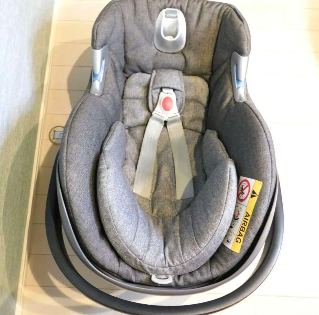 早い者勝ち値下CYBEX aton Q + BACE Q-FIXシートアダプタ
