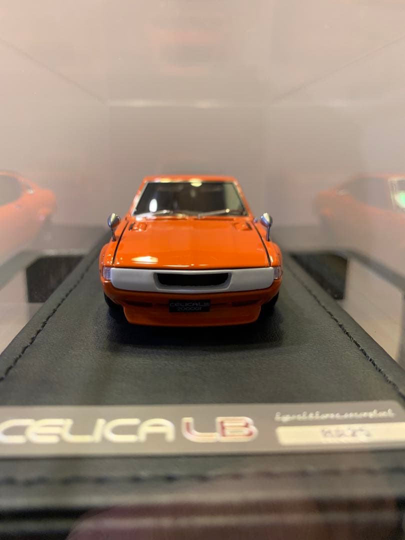 イグニッションモデル　1/43 セリカ　2000GT LB RA25 オレンジ