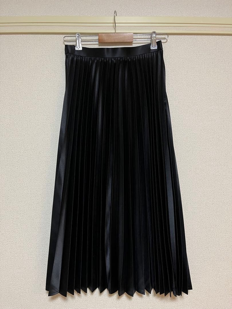 【美品】JUNYA WATANABE プリーツスカート ブラック