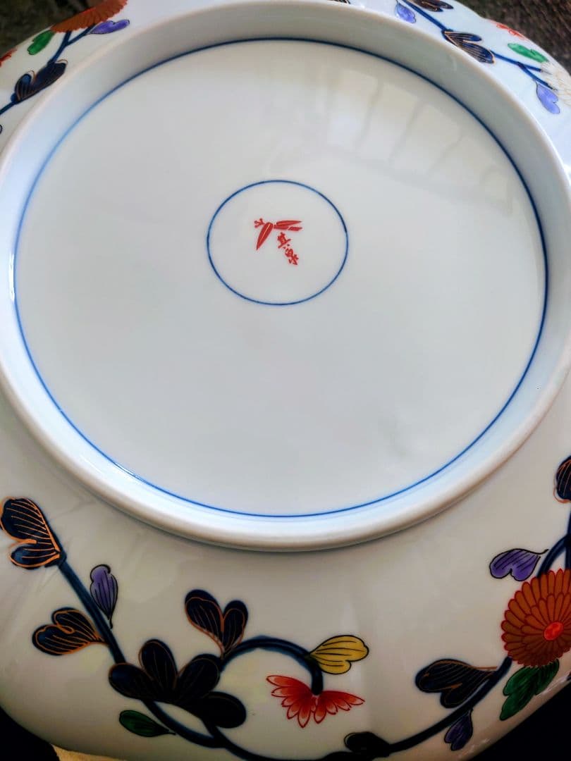 古伊万里・琳派・金彩中皿34センチ 基泉窯(新品・未使用) - メルカリ