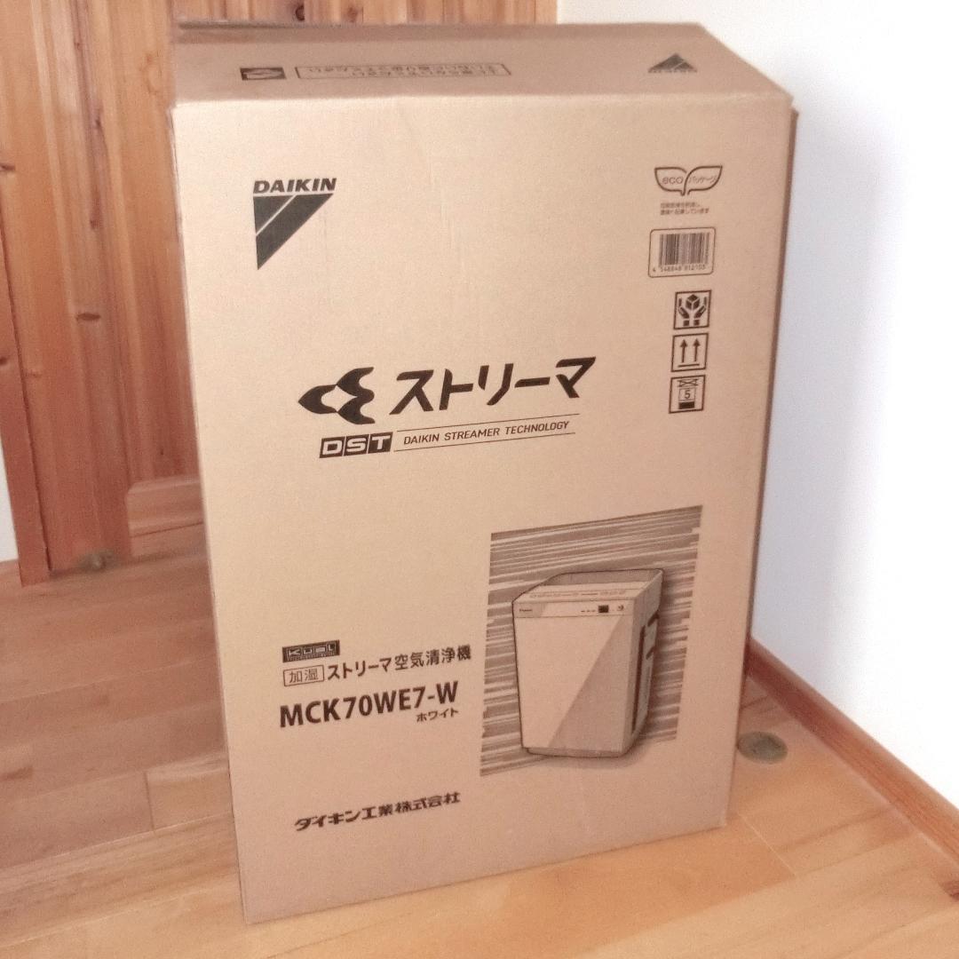 【美品】ダイキン 加湿空気清浄機 MCK70WE7-W 箱取説有り