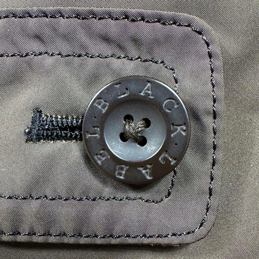 〈美品〉BURBERRY BLACK LABEL【L】ミリタリー モッズコート