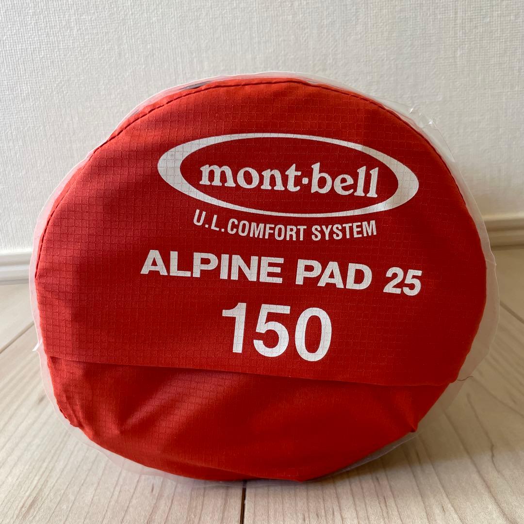 新品★ montbell モンベル　アルパインパッド25 150
