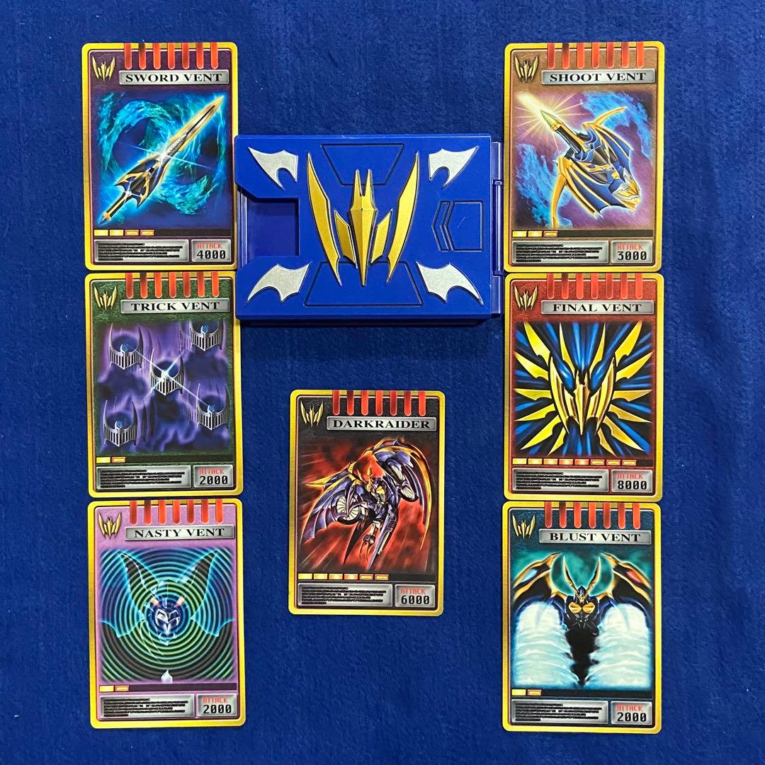 仮面ライダー龍騎　CSM Vバックル ベルト デッキ カード セット 81枚