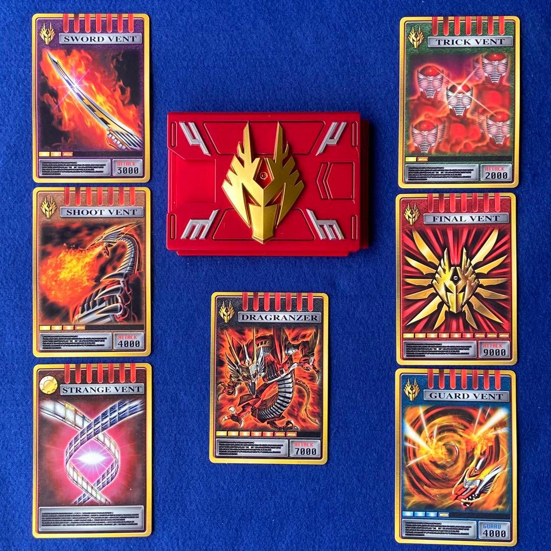 仮面ライダー龍騎　CSM Vバックル ベルト デッキ カード セット 81枚