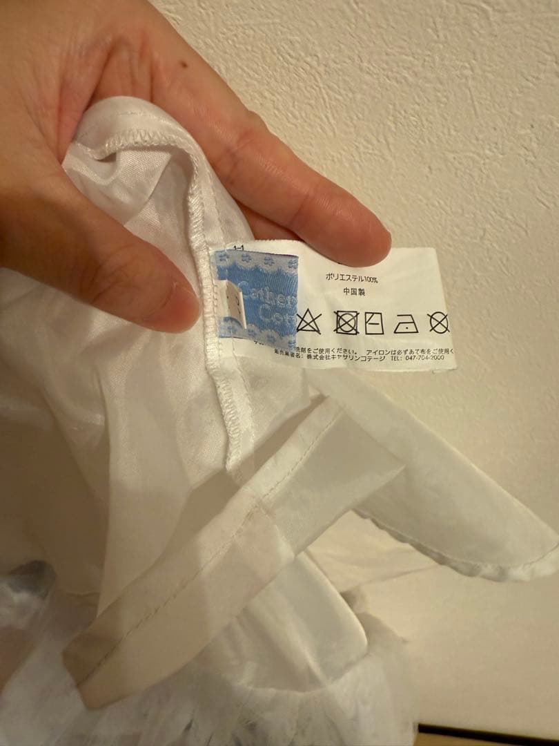 m*i様 美品ビビデバビデブティック　シンデレラ　ドレス　パニエとケープセット