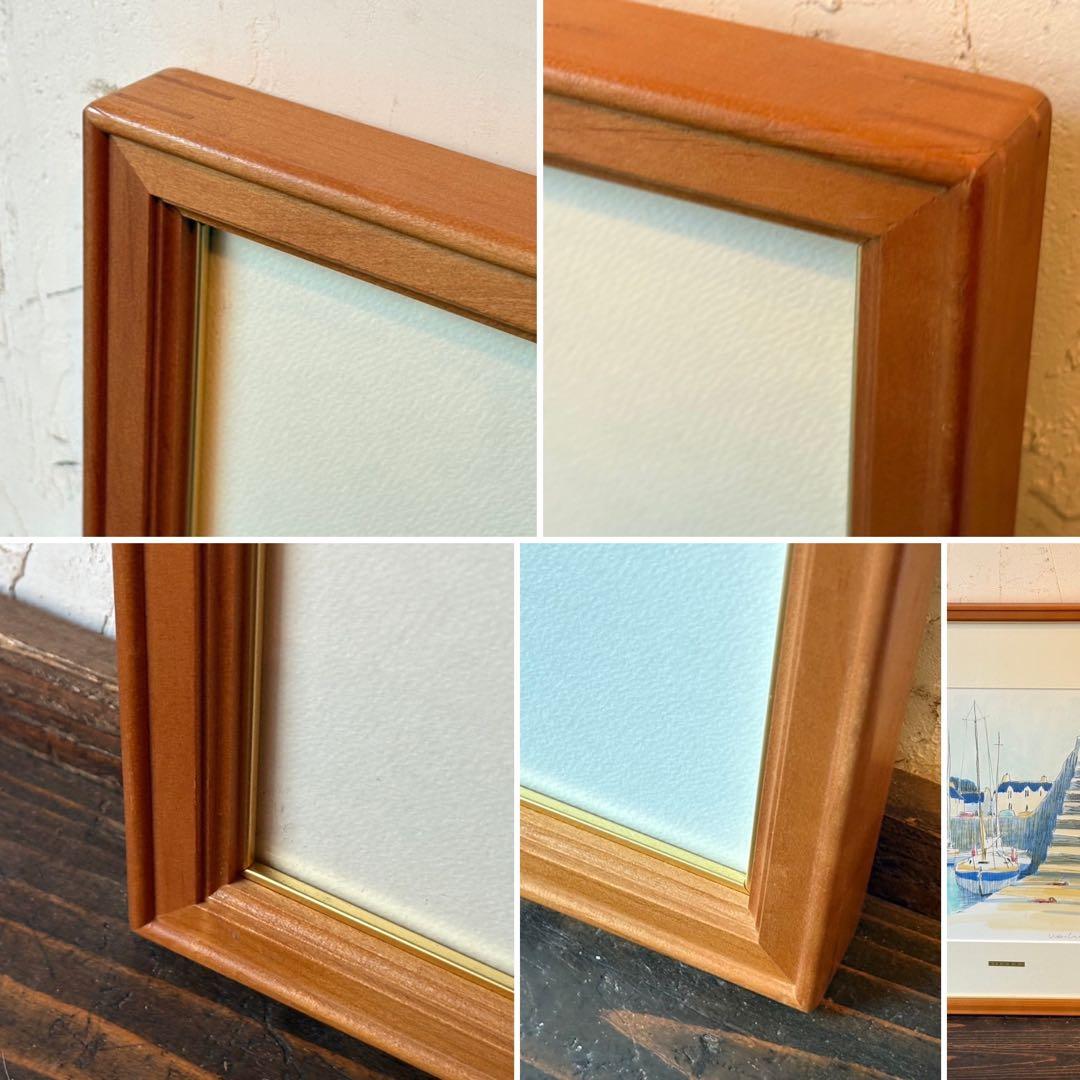 ① 絵画 リトグラフ セット 渡辺豊重 他 直筆サイン入 額縁 インテリア