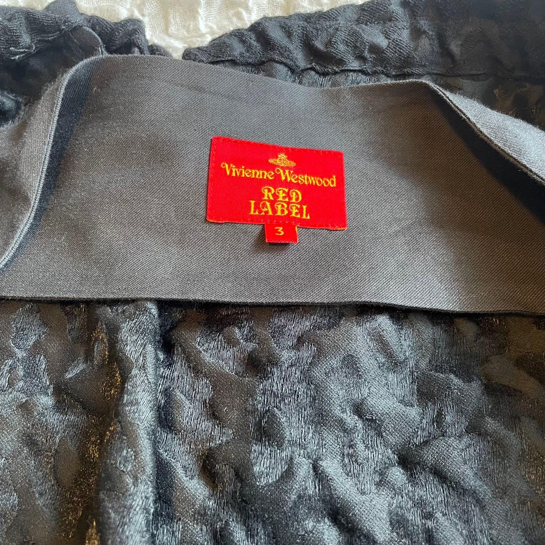 Vivienne Westwood レオパード 変形ジャケット ケープ リボン