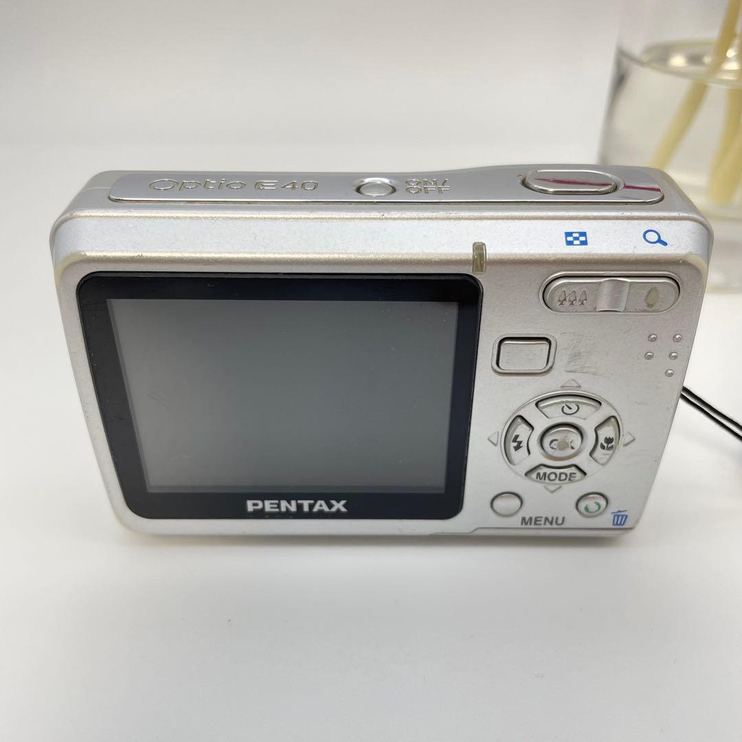 動作確認済✨PENTAX Optio E40✨スマホ転送OK 単三電池♪ - メルカリ