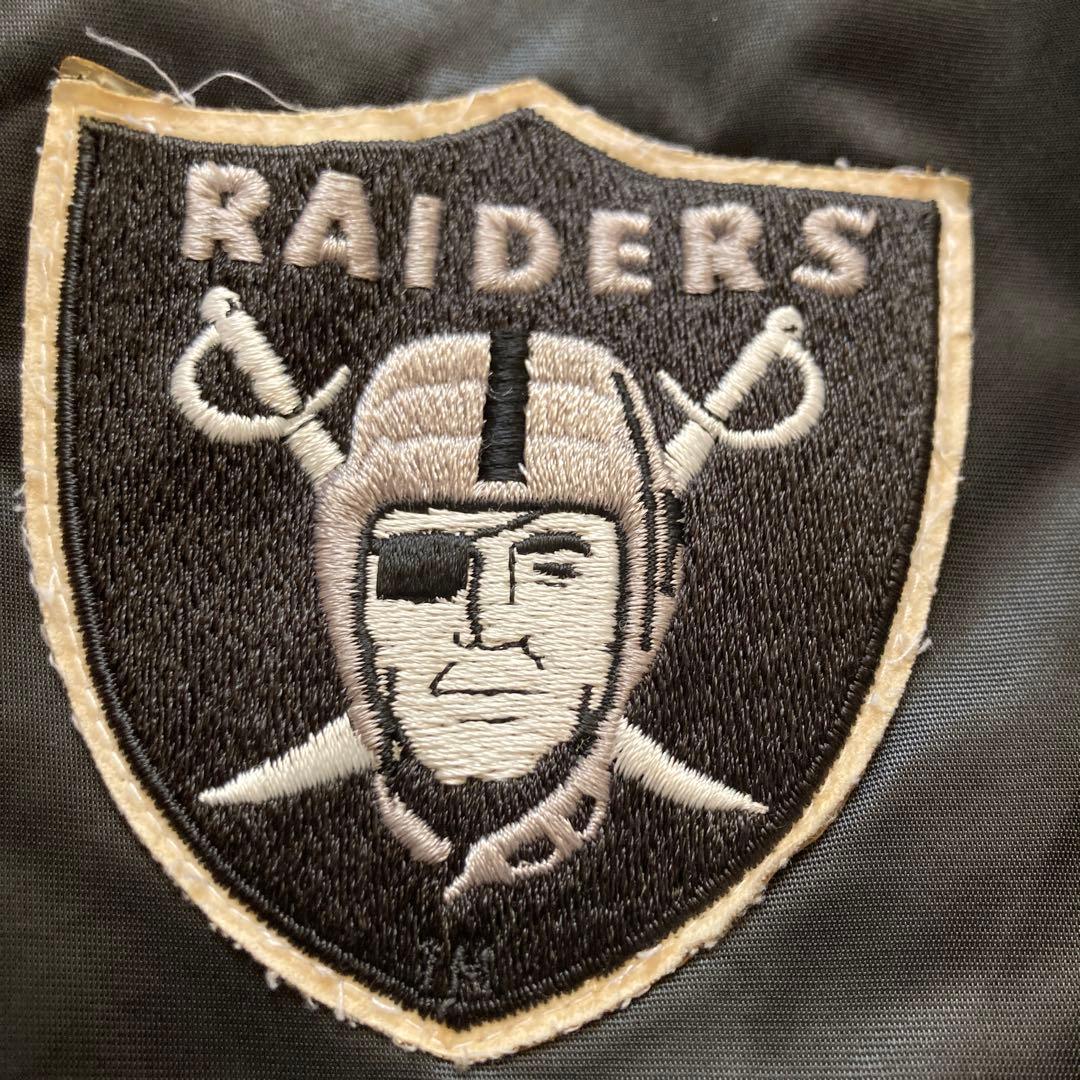 ジャケット・アウター vintage made in USA RAIDERS stdium jkt
