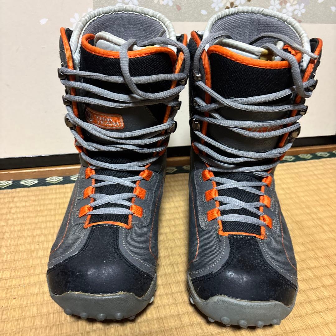 THMTEAMスノーボードブーツ(男性用) グレー/オレンジ