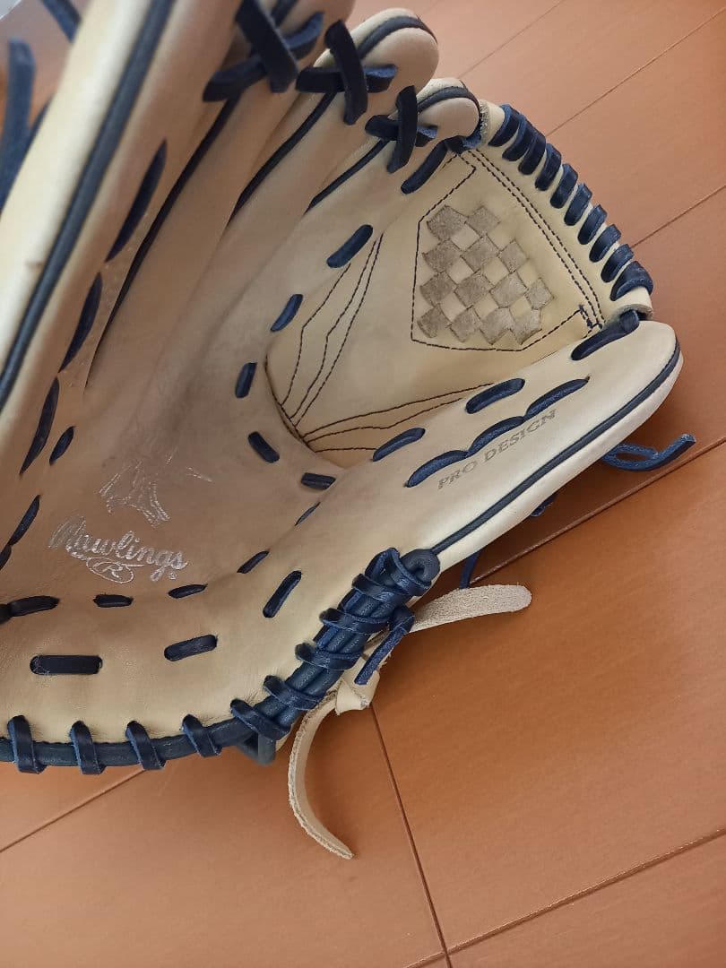 希少 美品 ローリングス軟式グローブ 左投げ 大人用 ★キーリング付★