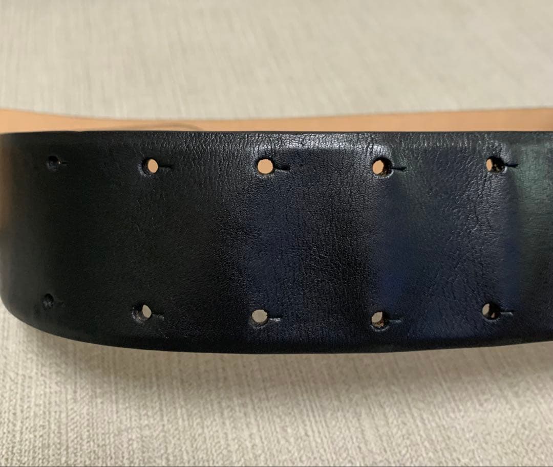 シャネル CHANEL ベルト レザー ココマーク Bigココマーク レア物