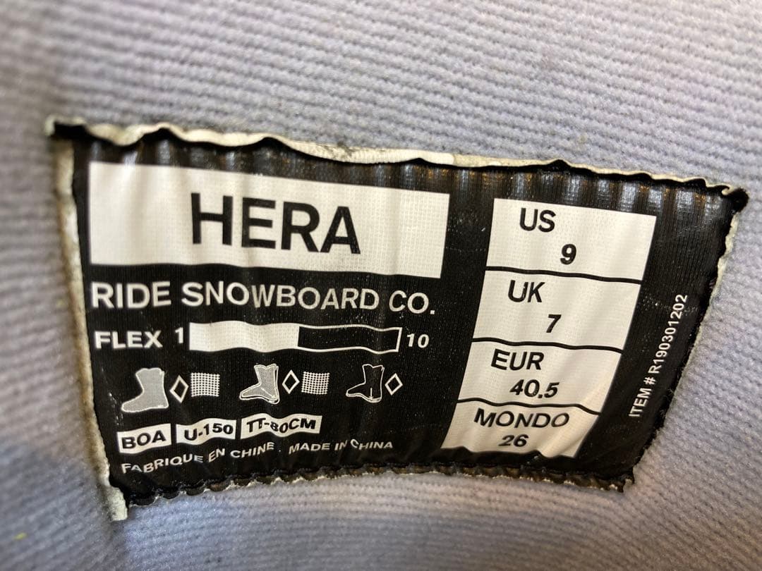 HERA WOMENS/スノーボードブーツ/26cm/BOA