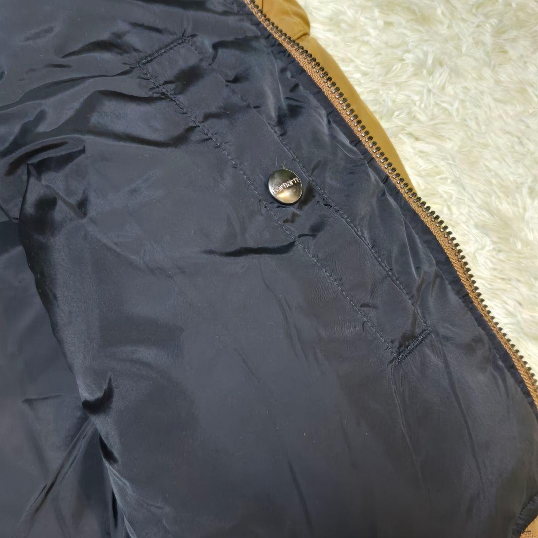 極美品　おしゃれ　カーハート　M相当　MA-1 フライトジャケット　キャメル