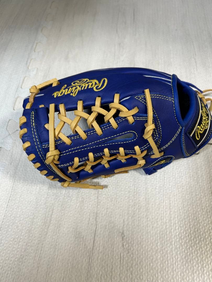 Rawlings 軟式グローブ 青 - グローブ新 デザイン