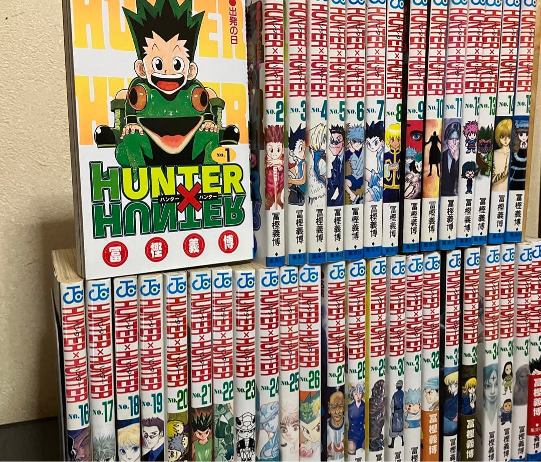 HUNTER×HUNTER. ハンターハンター 全巻 セット 1-38巻 - メルカリ