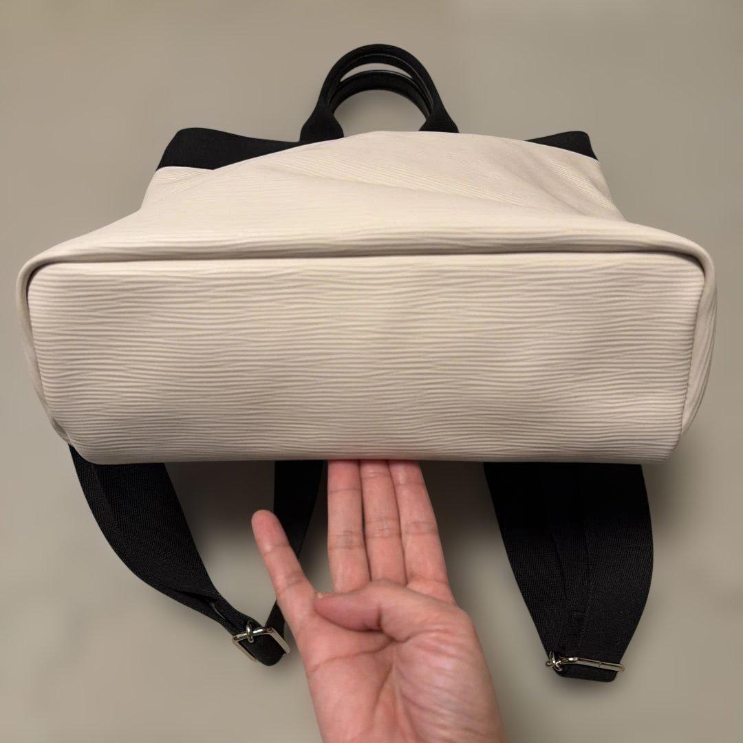 【未使用級】Breath TOPKAPIリプル2way リュック A4 オフ白